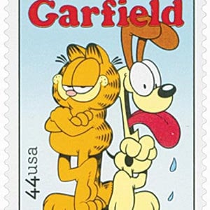 Un francobollo da 1 Garfield 44c // Sunday Funnies // francobollo inutilizzato francobollo da 44 centesimi