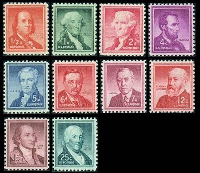 Postcards to Voters Postcrossing etc 35 cent vintage stamp Etsy