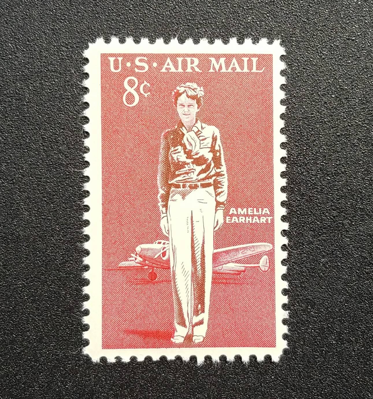 1963年アメリア・イアハート8セント米国航空郵便切手5枚 - Etsy 日本