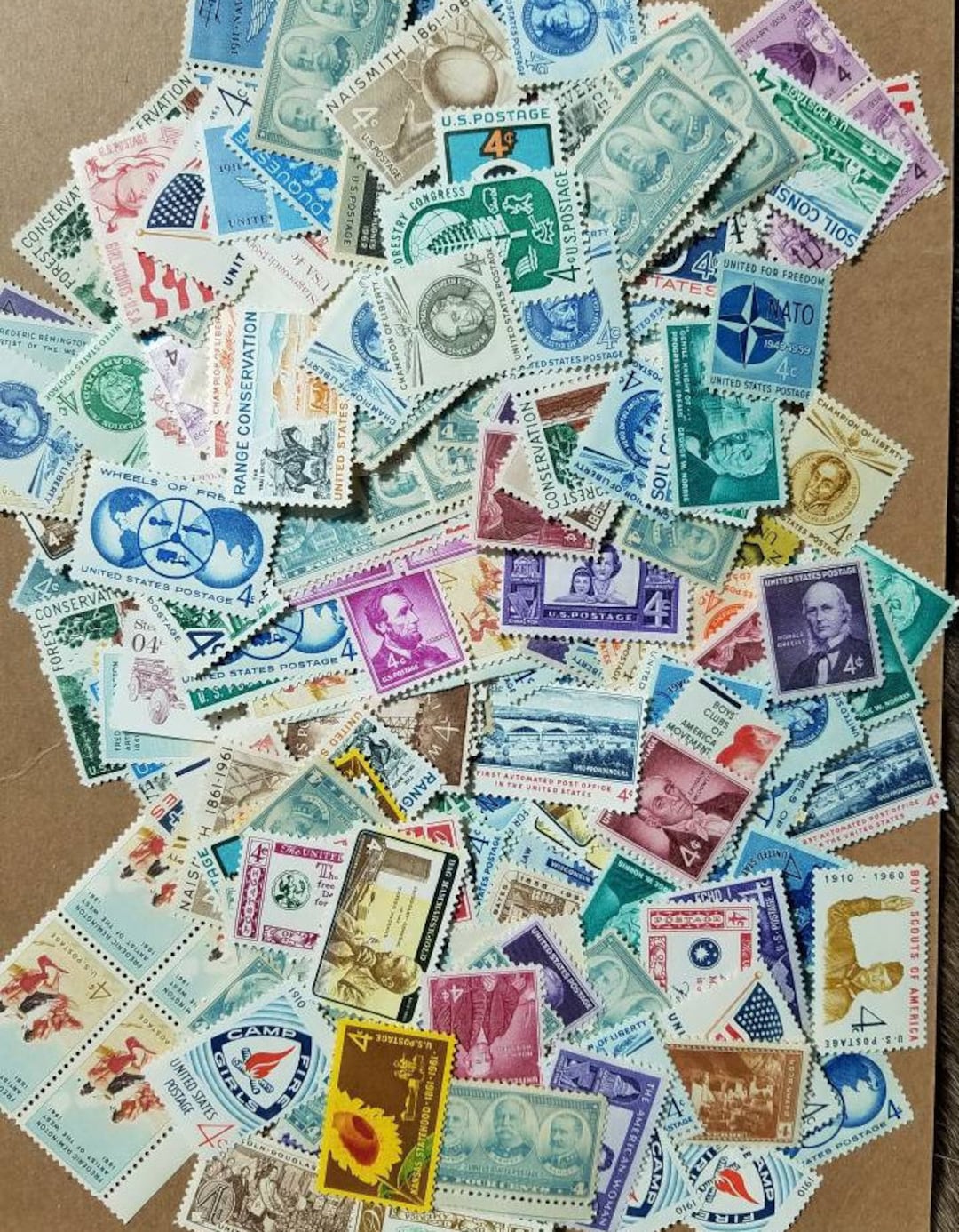 Louisiana Statehood 4c Unused Vintage 1962 Postage Stamps for 