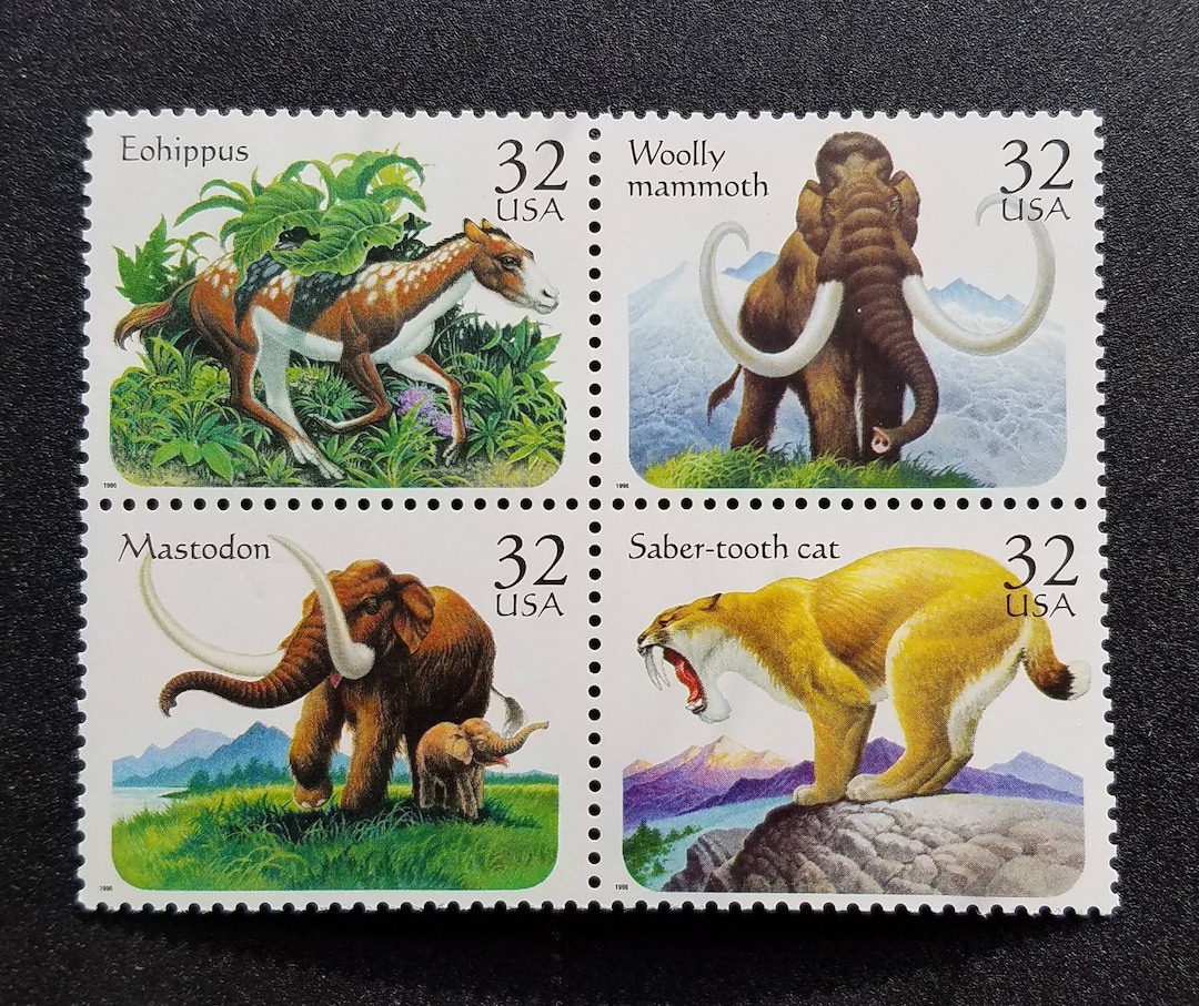 Prophila Collection Africa 100 Different African Animals Stamps - Monkeys, Elephants, Dinosaurs & More | Collector's Variety Pack