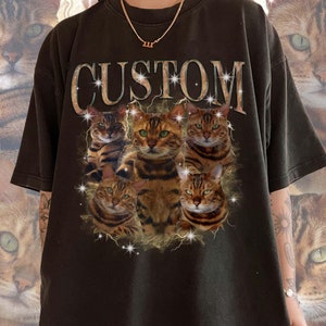 CUSTOM Bootleg Rap Pet T-Shirt, Custom Pet Photo Shirt, Bootleg Rap Dog Shirt, Custom Your Own Bootleg Idea Here, Insert Your Design