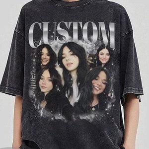Custom Girlfriend T-Shirt, Custom Shirt With Girlfriend Face Photo Vintage, Custom Bootleg Tee, Wife Husband Tee, Personalized Birthday Gift