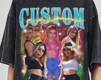 Custom Bootleg Rap Comfort Color Shirt, Custom Bootleg Tee, Custom Photo Shirt, Birthday, Husband Christmas gift,Custom Your Own Bootleg Tee