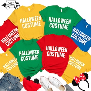 Group Halloween Costume Shirts, Board Game Matching Halloween Costume, Family Halloween Costumes, Family Matching, Card Game Inspired Outfit