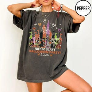 Disney Castle Halloween Shirt, Mickey&#39;s Not So Scary Halloween Party Shirt, Mickey & Friends Shirt, Magic Kingdom, WDW Spooky Season Shirt