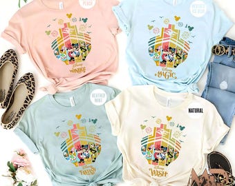 Shirt Mickey en vrienden zomercruise 2026, shirts Disney zomervakantie 2026, shirt Disney Cruise Matching Group, Disney Family Vacation T-shirt