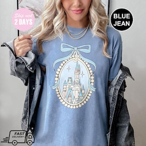 Retro Disney Castle Comfort Colors Shirt, Princess Castle Sketch, Magical Shirt, Vintage Castle Tee, Disney Family Vacation, Disney Kids Tee