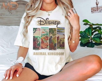 Vintage Disney Lion King Comfort Colors Shirt, Retro Lion King Floral Shirts, Simba Timon Pumbaa, Animal Kingdom T-Shirt, Disney Family Trip