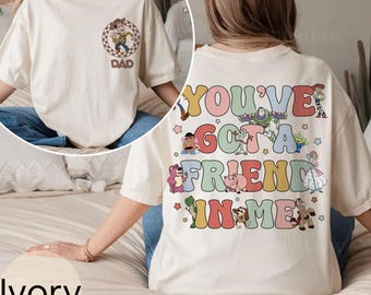 Camisetas familiares a juego de personajes de Toy Story, camiseta de viaje familiar personalizada de Disney, camiseta de Buzz Lightyear para niño, camiseta de Woody para papá, camiseta de Jessie para mamá