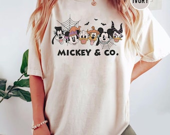 Disney Mickey And Co Halloween Shirt, Spooky Mouse and Friends Shirt, Mickey Boo Halloween Shirt, Disney Spooky Shirt, Disney Pumpkin Shirt