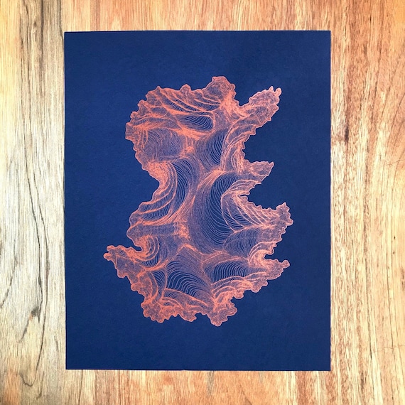 MYCE silk screen プリント　版画 MYCE silk screen プリント 版画 FINE PAPER x SILK SCREEN Sample