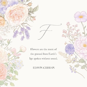 Floral Vintage Clipart - Pastel Vintage - Line Art - Watercolor Vintage ...
