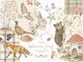 Woodland Story Vintage Nostalgic Clipart Watercolor Collection - Hand Drawn - Print Creator product logo