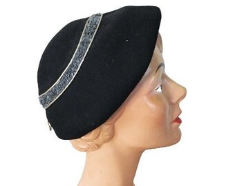 Beaded Cloche Hat - Etsy