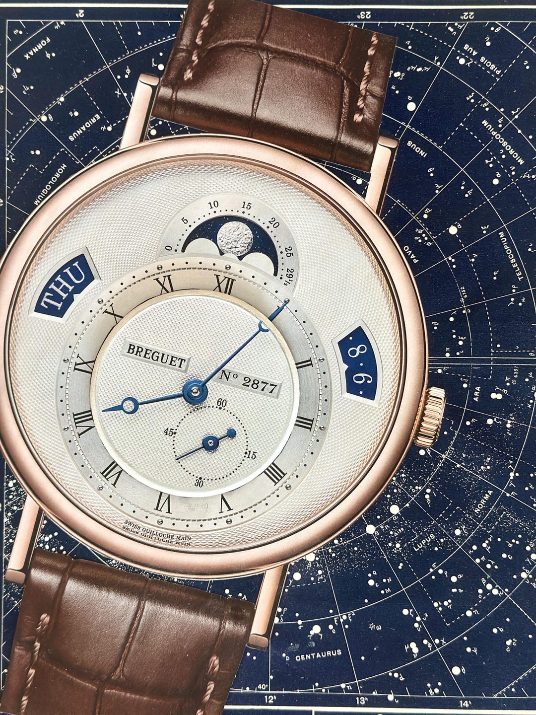 PAPER ART COLLAGE Breguet Classique Calendrier 7337 Watch - Etsy