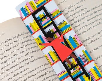 Bücherregal Lesezeichen: Reiseleiter Lesezeichen