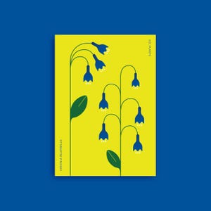 Bluebells D.C. Plants Postkarte: Originalillustrationen