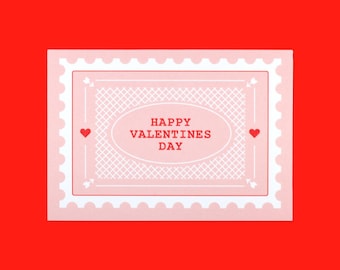 Mini Abreißkarten zum Valentinstag: 6 Stück perforierte Valentinstagskarten