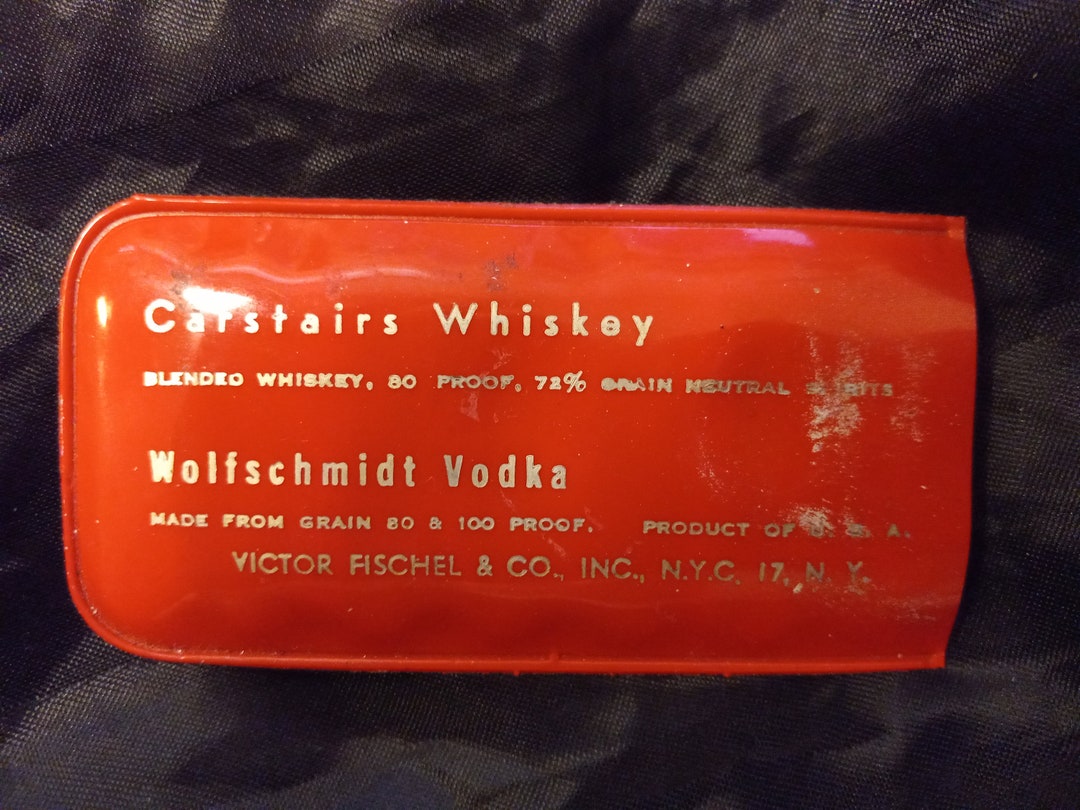 Carstairs Whiskey, Wolfschmidt Vodka, Victor Fischel Company now