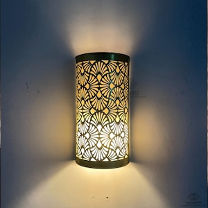 Set of 2 Moroccan Wall Sconce, Brass Wall Light, Moroccan Wall Light, Moroccan Light Wall, Moroccan Wall Lighting, Wall Light.