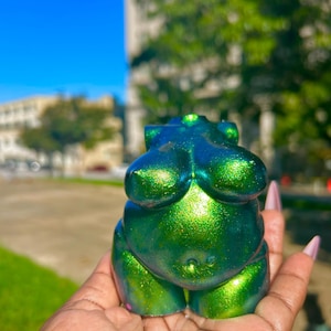 Plus Sized Fat Body Positive Resin Body Sculpture Space In Yo Face