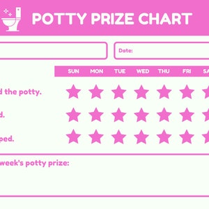 Potty Training Chart