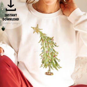 Christmas Tree PNG - Gillter Christmas Tree, Girly Christmas Png, Christmas, Holidays, Gifts, Colorful Glitter Christmas Tree Png, Digital