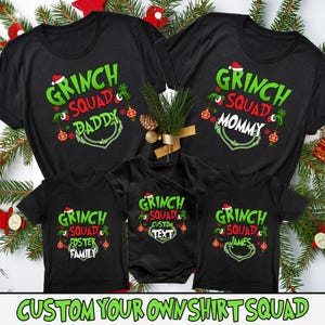 Custom Squad Family Bougie 2024 PNG Bundle, Family Christmas Cartoon Png Bundle, Personalized Family Tshirt, Christmas Crew, Download Files
