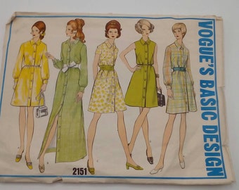 1960s Vogue Patterns Etsy