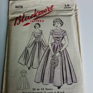 50s Bridesmaid Dress - Etsy UK