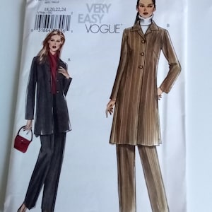2004 Jacket & Pants - Multi-Size - Vogue V7944 - Vintage Sewing Pattern