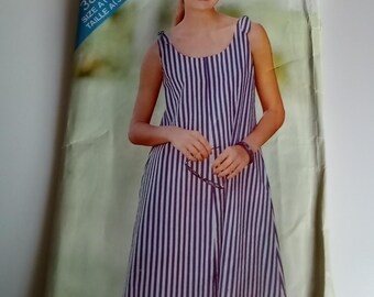 Abito anni '90 - Multi-Taglie - See & Sew di Butterick 3818 - Modello di cucito vintage