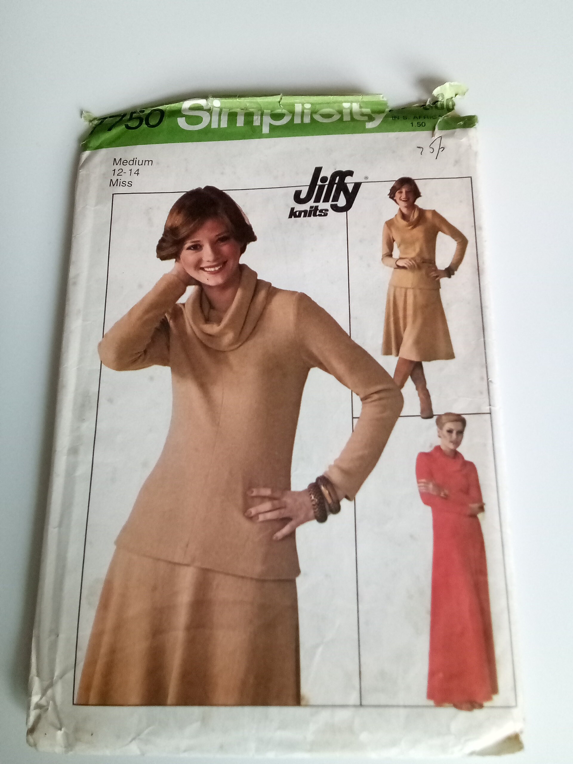 1976 Knit Dress, Top & Skirt - 34