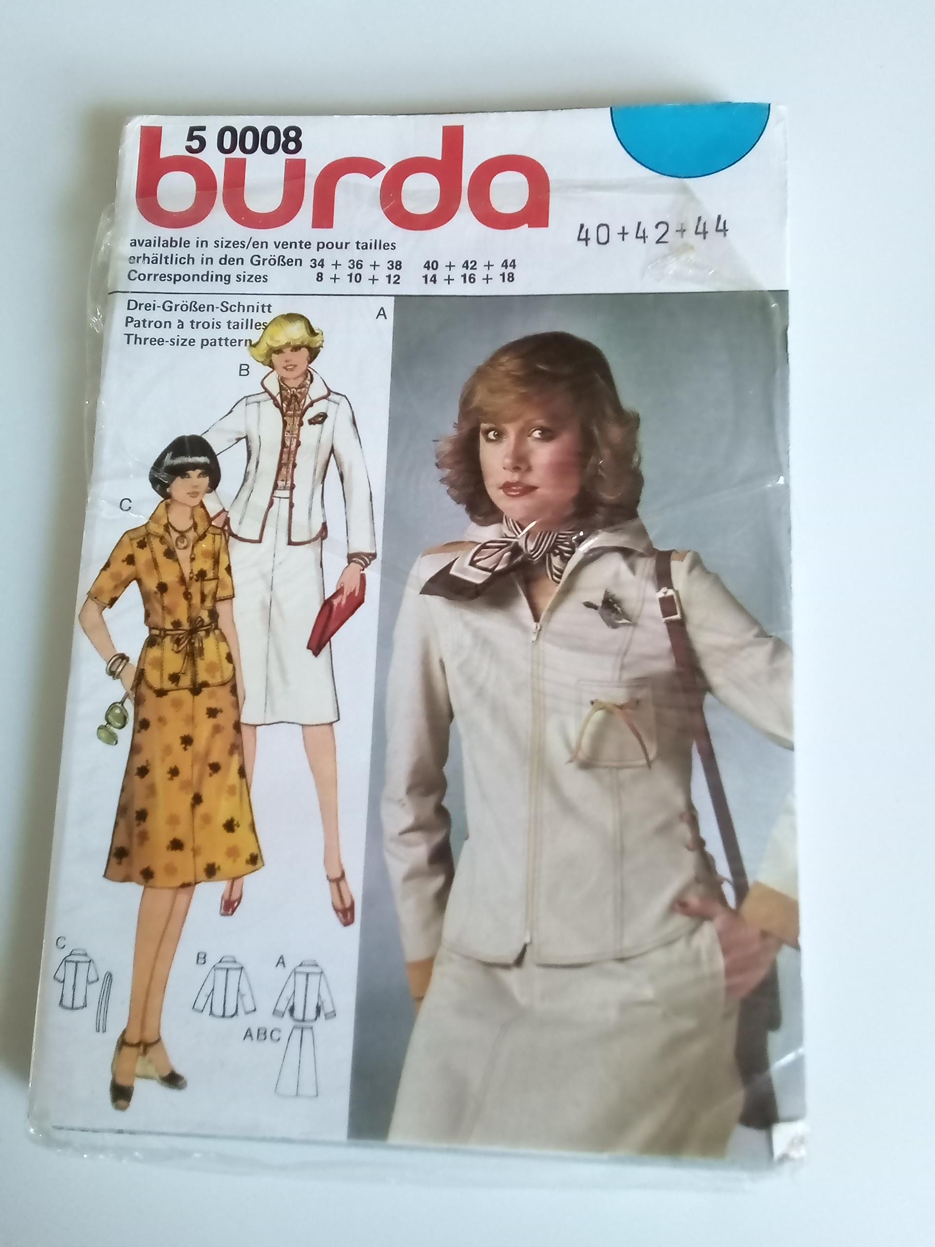 1970~1980 BURDA international １４冊セット Vintage Magazine Burda Moden 1/ 1976 Instructions Pattern