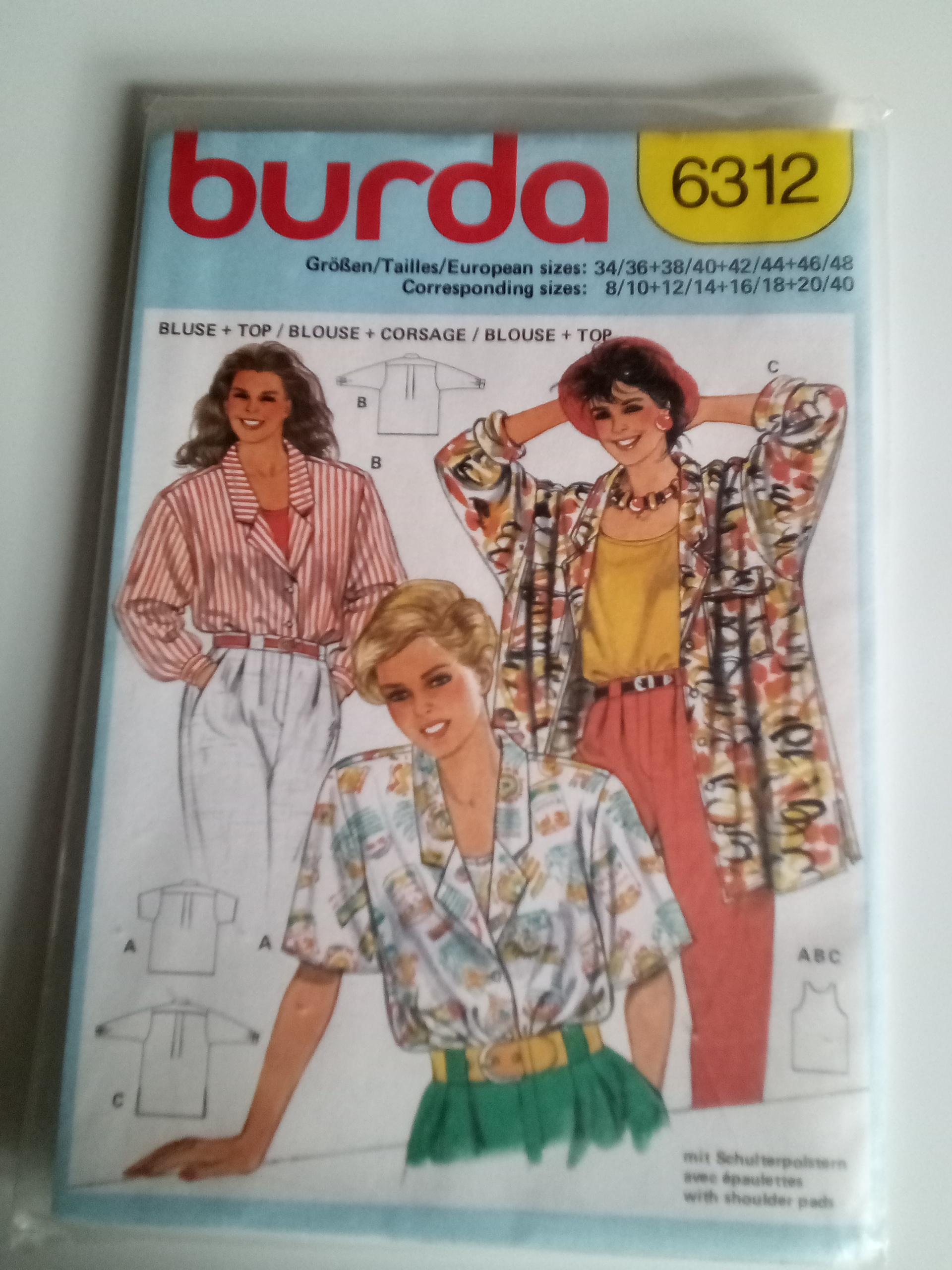 Magazine Burda Mode Grandes Tailles Numéro E 482 De 1980 - Complet Avec Patrons De Couture