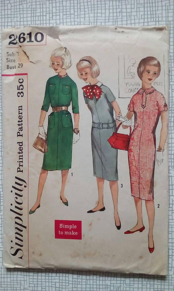 TLC 1960s Sack Dress 29