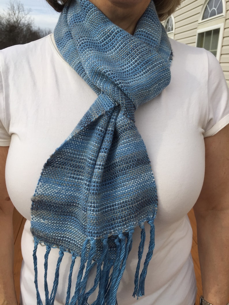 Sock Yarn Scarf PDF download, Instant download, DIY Weaving, Rigid Heddle Weaving image 5