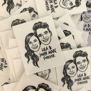 Wedding favors for guests Personalize gift temporary tattoos image 8