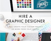 Hire a Graphic Designer, Graphic Design Services, Custom Graphics, Logos, Posters, Illustrations