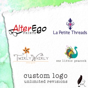 Logo Design, Custom Logo Design, Logo, Logos, Photography Logo, Business Logo, Branding Logo, Custom Logo, Shop logo image 8