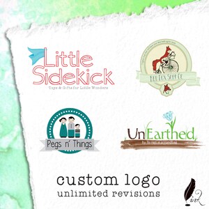 Logo Design, Custom Logo Design, Logo, Logos, Photography Logo, Business Logo, Branding Logo, Custom Logo, Shop logo image 6