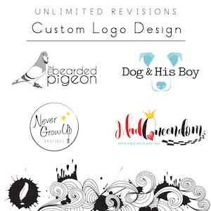 Logo Design, Custom Logo Design, Logo, Logos, Custom logo, Business Logo, Creative logo, Logo Design Service, Photography Logo, Shop Logo image 1