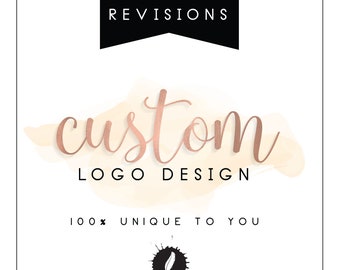 Logo Design, Custom Logo Design, Logo Design Custom, Custom logo, Business Logo, Photography Logo, Watercolor Logo, logo designer, Shop logo