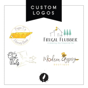 Logo Design, Custom Logo Design, Logo, Logos, Custom logo, Business Logo, Creative logo, Logo Design Service, Photography Logo, Shop Logo image 5