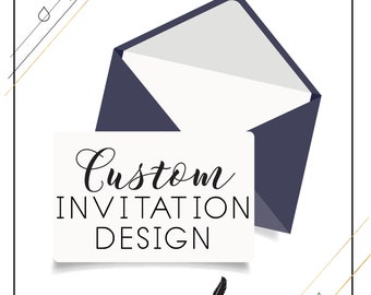 Custom Design Invitation, Card design, invite design, birthday invite, custom birthday invite, baby shower invite, party invite, card