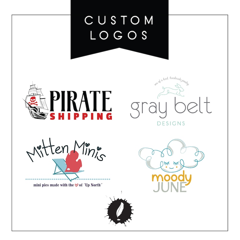 Logo Design, Custom Logo Design, Logo, Logos, Photography Logo, Business Logo, Branding Logo, Custom Logo, Shop logo image 2