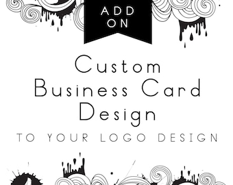 Custom Business Cards, Add-on with logo design