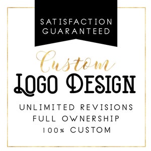 Diseño de logotipo personalizado para su empresa por un diseñador gráfico profesional, revisiones ilimitadas, propiedad total