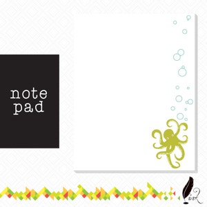 Pirate Ocean Notepad - Etsy